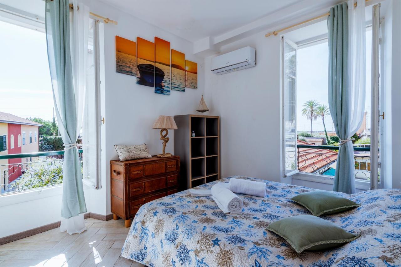 New Fishermans House Seaside, Air Conditioning & Wi-Fi Бордігера Екстер'єр фото