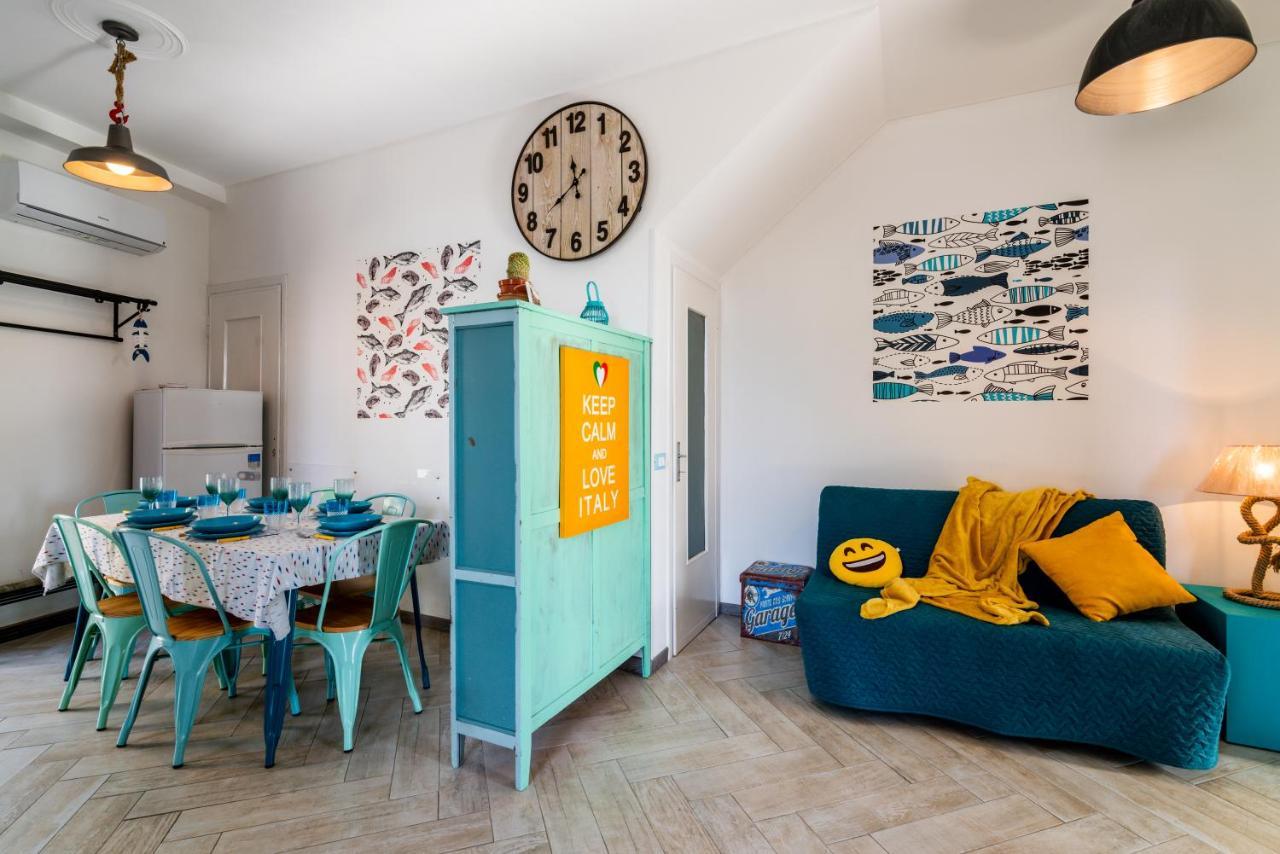 New Fishermans House Seaside, Air Conditioning & Wi-Fi Бордігера Екстер'єр фото